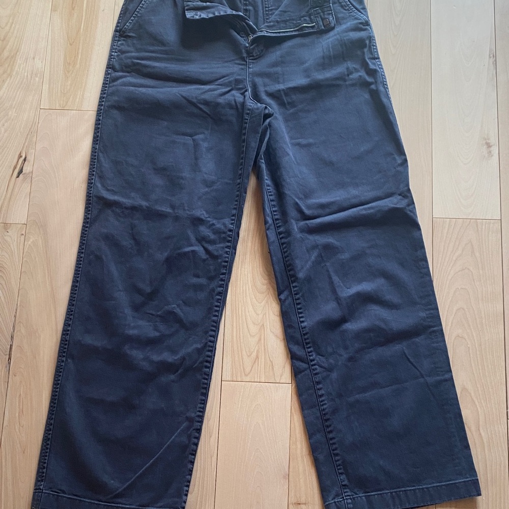 GAP black Wide-Leg Pants
